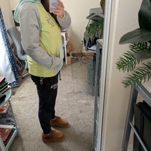 Color block windbreaker hoodie